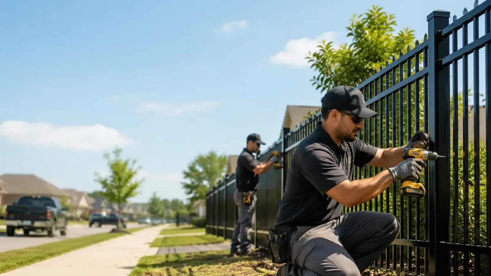 Metal Fence Installation in Greenville, WV